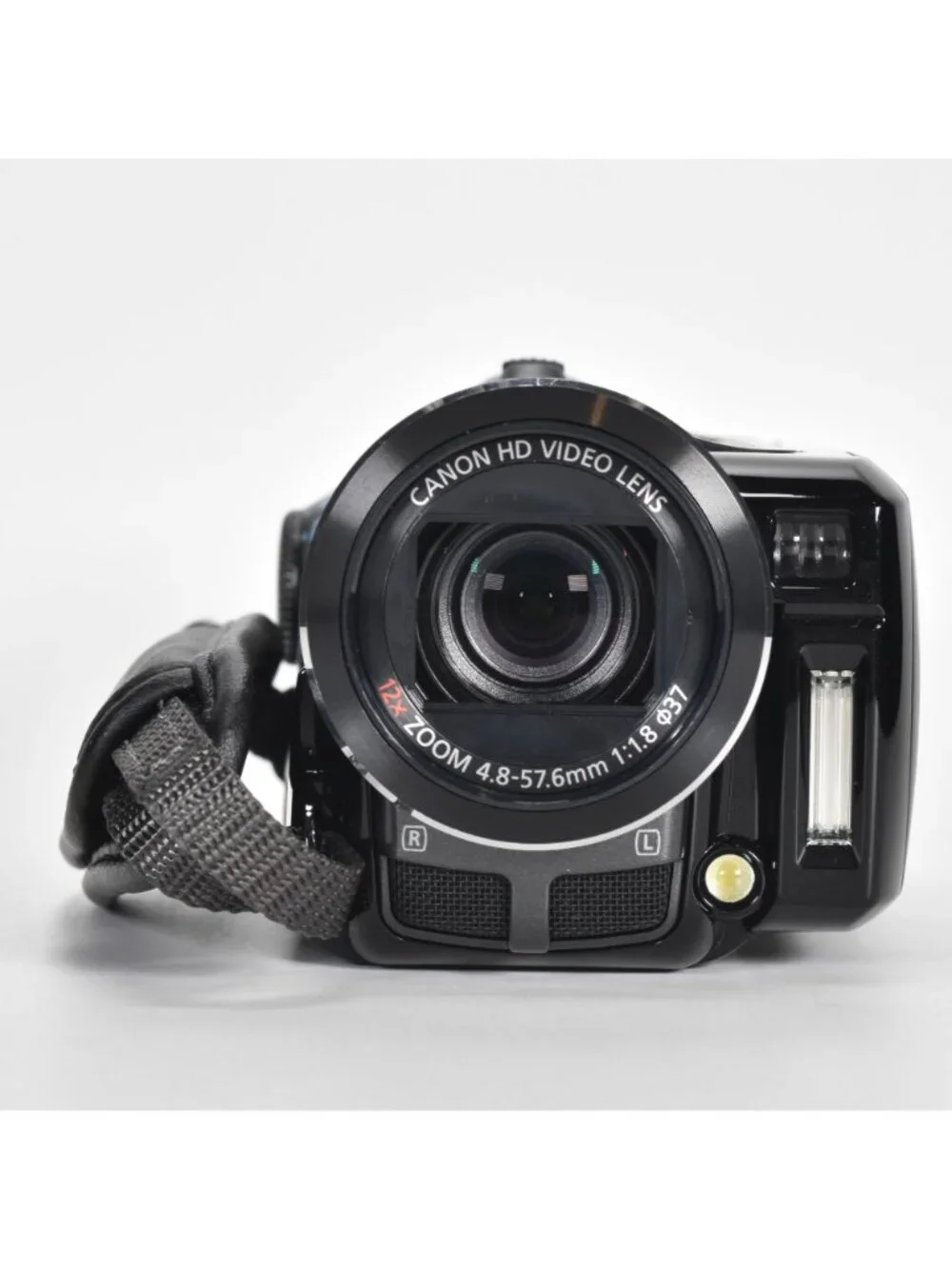 Canon VIXIA HF-10 AVCHD 16GB Dual Flash Memory HD Camcorder 12x Opt Zoom 16GB SD